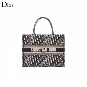 【世界中で大人気♪】Dior 2020SS DIOR BOOK TOTE Dior Oblique スモール M1296ZRIW_M928