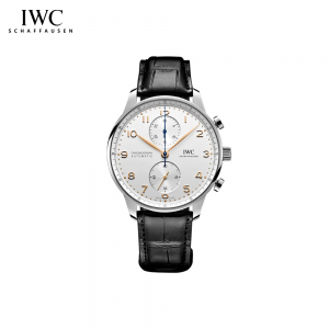 【定番☆高級機械式時計】IWC ポルトギーゼ・クロノグラフ 41.0 mm IW371604