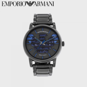 【定番人気☆】EMPORIO ARMANI 腕時計 スチールストラップウォッチ AR60029_NLP