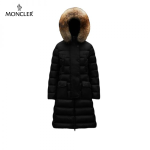 【秋冬に暖かさを】MONCLER モンクレール Khloe ロングダウンジャケット ブラック G20931C5120268065999