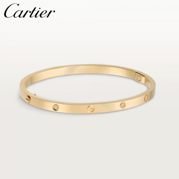 【1130人気商品】CARTIER カルティエ LOVE ブレスレット SM ダイヤモンド6個 イエローゴールド B6047217