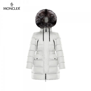 【秋冬に暖かさを】MONCLER モンクレール Aphroti ロングダウンジャケット ホワイト G20931B51002C005420