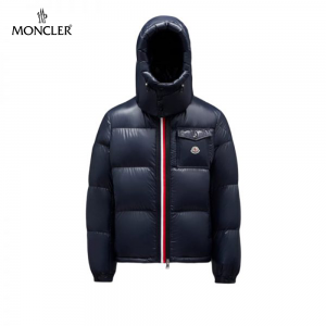 【秋冬に暖かさを】MONCLER モンクレール Montbeliard ショートダウンジャケット ナイトブルー G20911A0014268950742