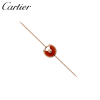 【1203新品】CARTIER カルティエ アミュレット ドゥ カルティエ ブレスレット XS ピンクゴールド カルネリアン B6045817