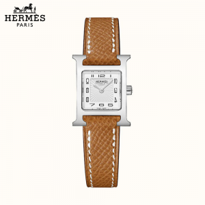 【0125】HERMES エルメス 腕時計 《Hウォッチ》 17.2×17.2 mm ゴールド W037875WW00
