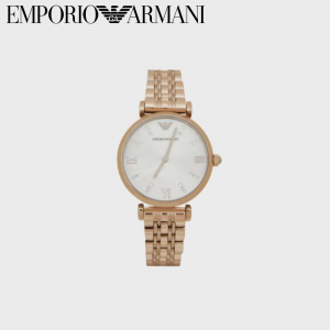 【お洒落な☆】EMPORIO ARMANI エンポリオアルマーニ 腕時計 アナログクオーツウォッチ スチール製 ラインストーン AR11059_NLP1_NLC