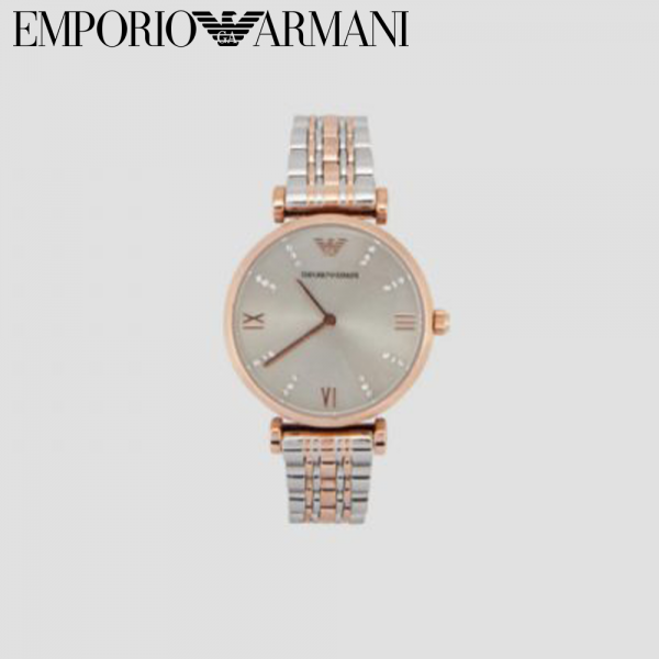 【お洒落な☆】EMPORIO ARMANI エンポリオアルマーニ 腕時計 ウォッチ ローズゴールド仕上げブレスレットベルト AR1840_NLP1_NLC