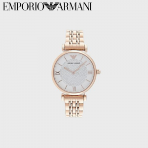 【お洒落な☆】EMPORIO ARMANI エンポリオアルマーニ 腕時計 レディース2針ウォッチ ステンレススチール AR11244_NLP1_NLC