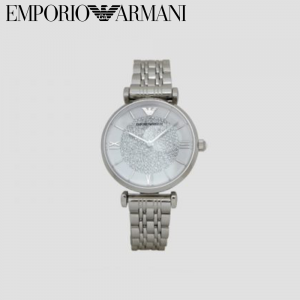 【お洒落な☆】EMPORIO ARMANI エンポリオアルマーニ 腕時計 レディースクオーツウォッチ ラインストーン付き AR1925_NLP1_NLC