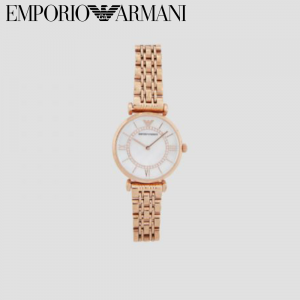 【お洒落な☆】EMPORIO ARMANI エンポリオアルマーニ 腕時計 ローズゴールドプレート レディースアナログウォッチ AR1909_NLP1_NLC