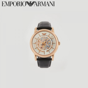 【定番人気☆】EMPORIO ARMANI エンポリオアルマーニ 腕時計 ウォッチ ステンレススチール＆クロコダイルプリントレザー製 AR60007_NLP1_NLC