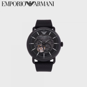 【定番人気☆】EMPORIO ARMANI エンポリオアルマーニ 腕時計 レザーストラップウォッチ AR60028_NLP1_NLC