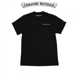 【アメリカ人気♪】CHROME HEARTS クロムハーツ コレボ Matty Boy Shoulder Logo 半袖 Tシャツ ユニセックス 黒